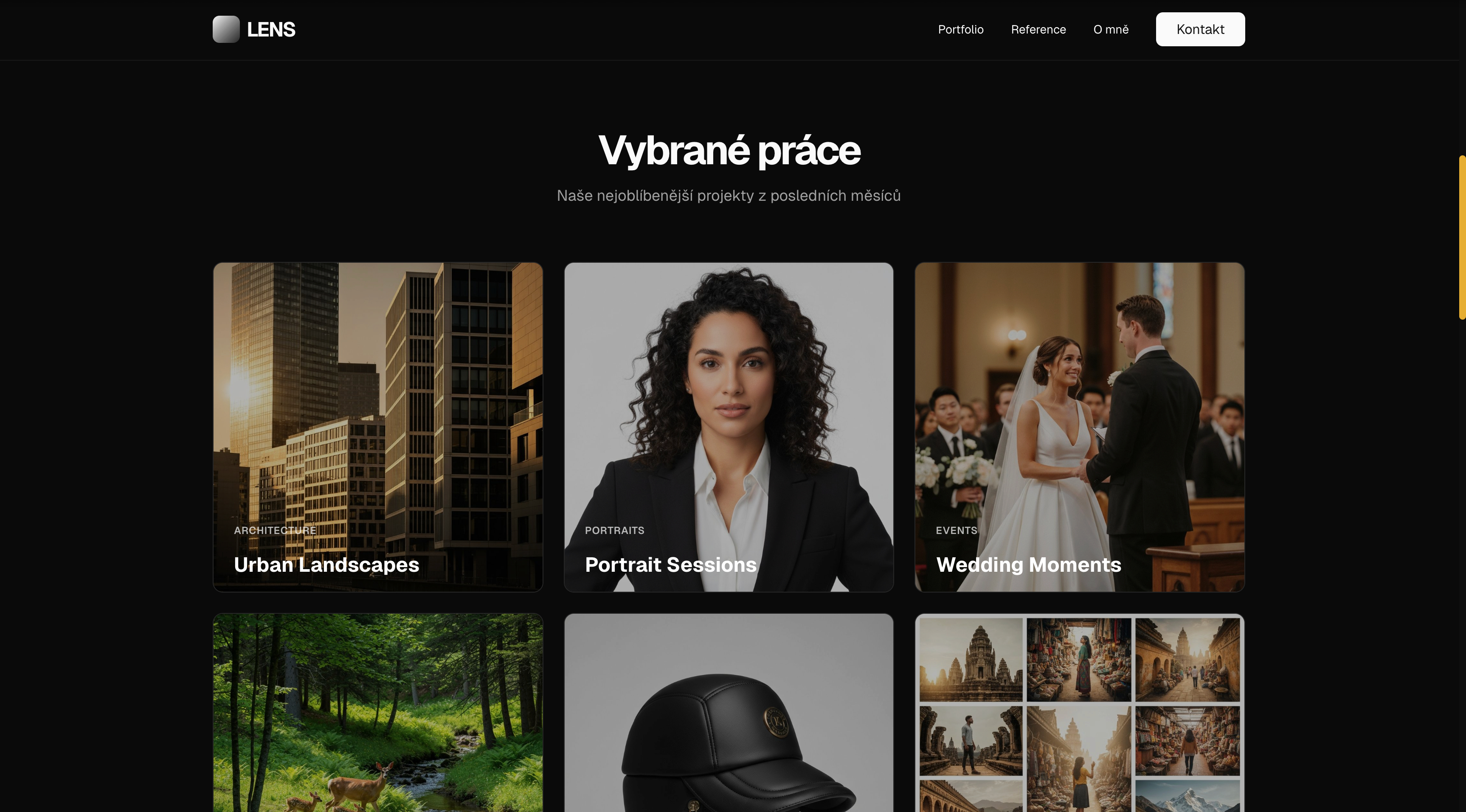 Professional Photography - portfolio profesionálního fotografa s galerií